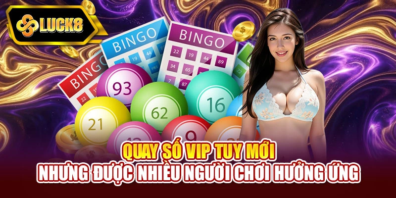 Quay số VIP tuy mới nhưng được nhiều người chơi hưởng ứng